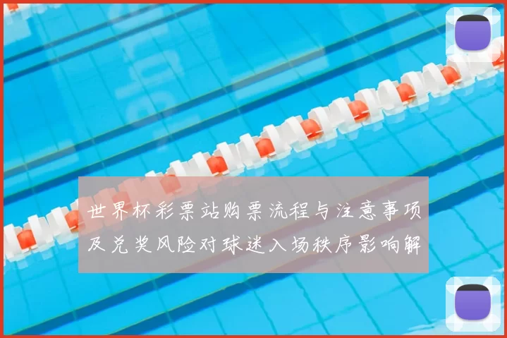 世界杯彩票站购票流程与注意事项及兑奖风险对球迷入场秩序影响解读
